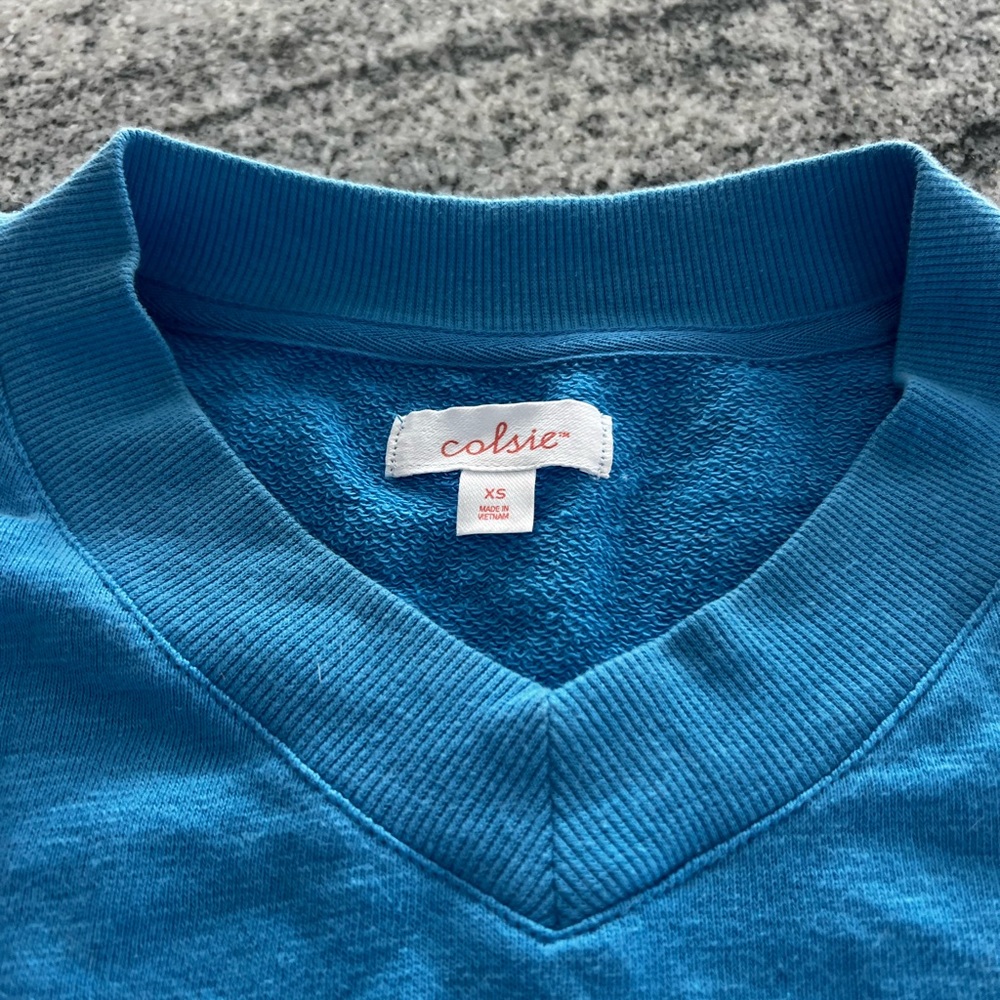 Colsie Blue Sweatshirt and Joggers Set - Picture 5 of 5